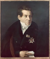 Portræt af August Wilhelm von Schlegel