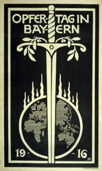 Tysk fundraising-plakat 