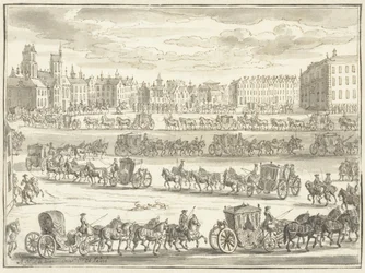Cornelis Hops indtræden som ambassadør i Paris, 23. juni 1719