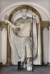 Sankt Ambrosius, biskop af Milano, ca. 1920