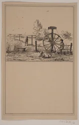 Rebslageren. Nr. 5 i Chr. Winther og M. Rørbye, "25 Billeder for små børn"