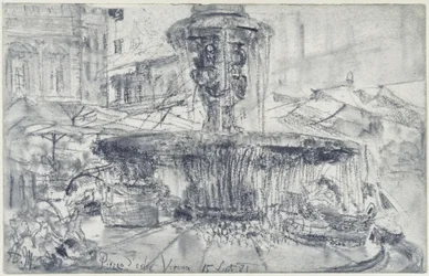 Springvand på Piazza d