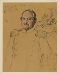 General von Wussow, portrætstudie til "Wilhelm I