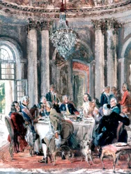Genforening på palæet, 1849