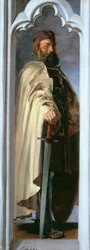 Siegfried von Feuchtwangen, stormester for de teutoniske riddere, 1846.