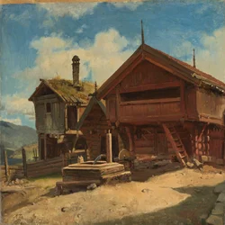 Gården Gulsvik i Hallingdal