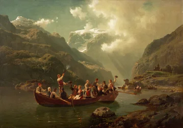 Bryllup i Hardanger
