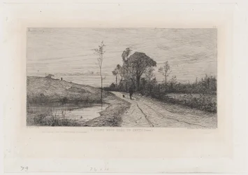 Den nye dam nær Creys (Isère)