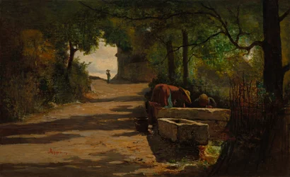 Well at the Side of a Road, 1860