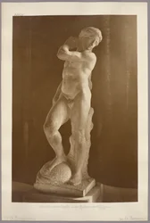 Firenze: Michelangelos ufærdige Apollo i Galleria degli Uffizi