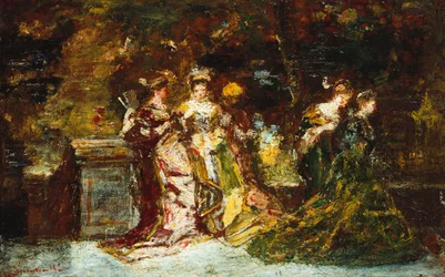 Fete Galante, ca. 1870