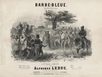 Alphonse Leduc - Blåskæg, historisk kvadrille