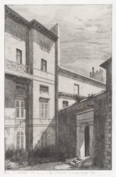 Rue St. Lazare 56, Maison de Paul Delaroche og Horace Vernet