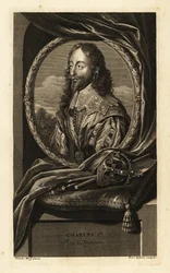 Portræt kong Charles I af England