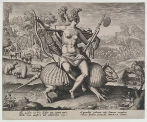 Amerika, fra de fire kontinenter,.n.d.