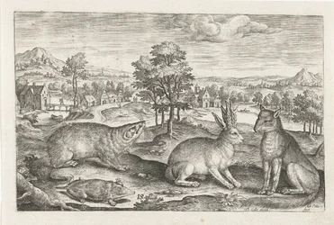 skovens dyr Firebenede dyr (serietitel) Animalivm Qvaddrvpedvm (serietitel)