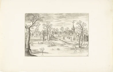 Anlæg en dam Landskaber omkring Antwerpen (serietitel)