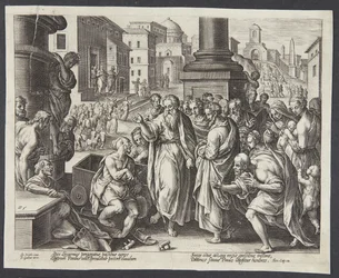 St. Paul helbreder en krøbling i Lystra