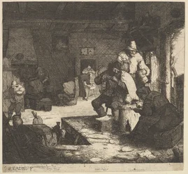 Rygere på kroen, 1610-85.