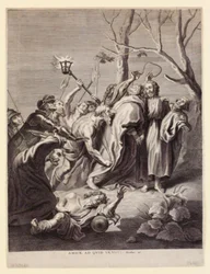 Billede fra Jesu Liv. Amice, as quid venesti