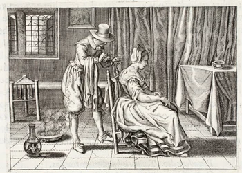 Påføring af igler, illustration fra 