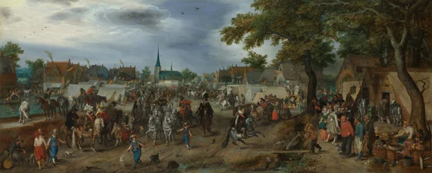 Prinserne Maurice og Frederick Henry på Valkenburg Horse Fair Prinserne Maurits og Frederik Hendrik på Valkenburg Horse Fair