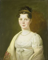 Portræt af Wilhelmina Maria Haack