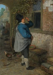 En mand læser nyhederne (Sight)