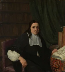Portræt af en samler, muligvis Constantijn Sennepart (1625-1703)