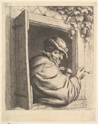 Ryger ved vinduet