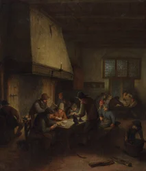 Tavern Scene, begyndelsen af 1660