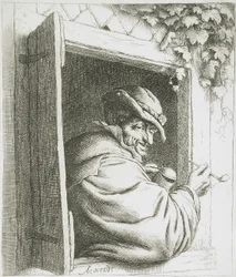 Rygeren ved vinduet
