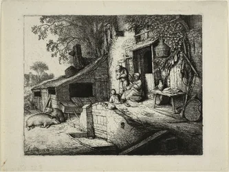 Kvinden, der spinder