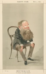 Forfatteren der opfandt sensationen, Wilkie Collins (Vanity Fair-serien)