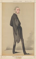 Vanity Fair: Men of the Day, nr. 42 The Apostle of the Flesh, 1872.