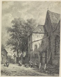 Ansigt i en kirke