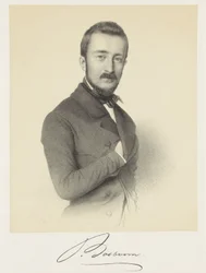 Portræt af Johannes Bosboom