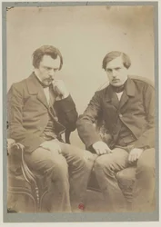 Brødrene Goncourt Brødrene Goncourt, ca 1855.