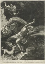 Narcissus ved brønden Herkules og Cerberus