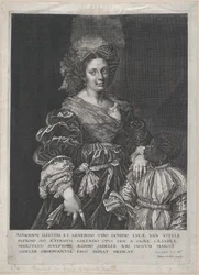 Laura Dianti med en sort page, 1600-1627.
