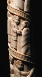 Udskåret brosme, Congo (elfenben) (detalje af 223943)