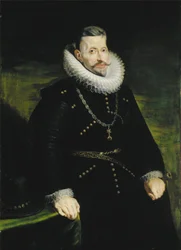 Portræt af ærkehertug Albrecht VII af Habsburg