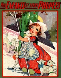En lille hyrde, ca. 1920 (illustration)