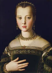 Portræt af Maria de