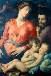 Den hellige familie Panciatichi, 1530-1532