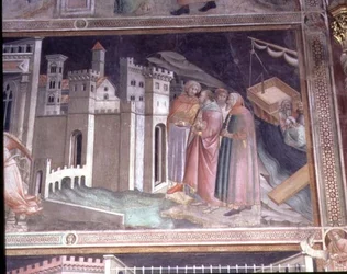 Legenden om det hellige bælte, detalje fra Livet af Jomfruen fra Cappella della Sacra Cintola