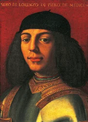 Portræt af Piero de Medici, også kendt som Piero den Uheldige (Firenze