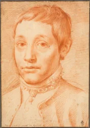 Portræt af kunstnerens søn, Antonio Carracci