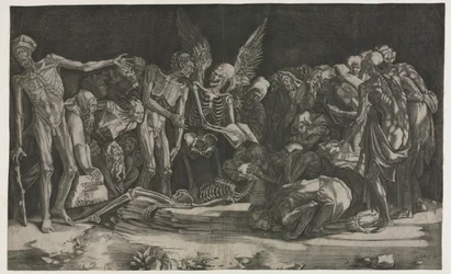 Allegori om død og berømmelse, 1518.