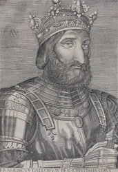 Francois I, konge af Frankrig, dateret 1536.